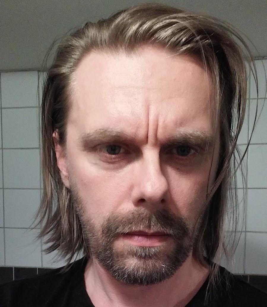 Den kända författaren Johan Höök är en av de gripna vid tillslaget i södra Stockholm