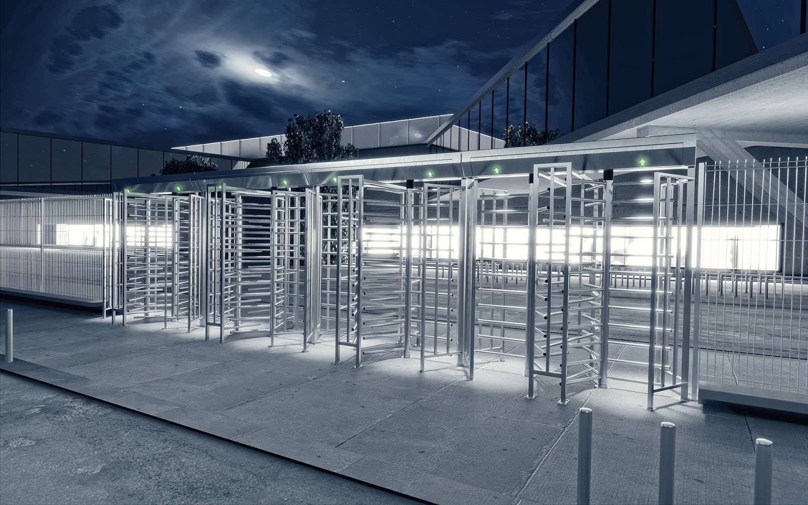 Försök med nya säkerhetsspärrar inleds vid flera zonövergångar